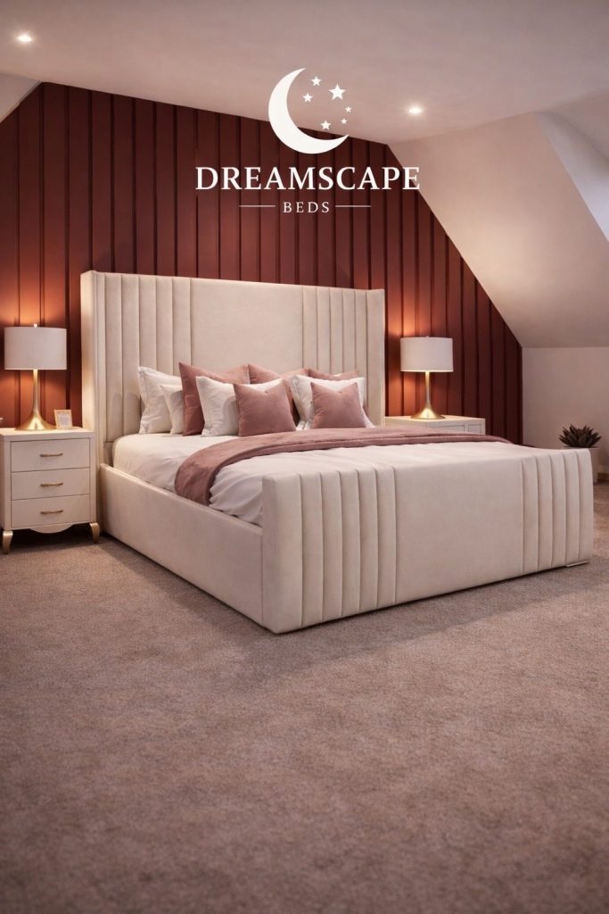Aria Wing Back Bed