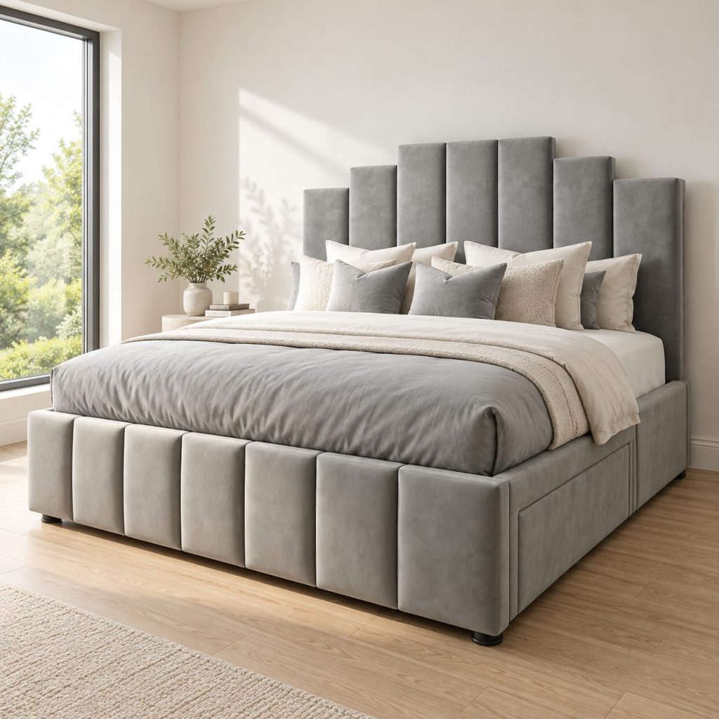 Art Deco Storage Bed