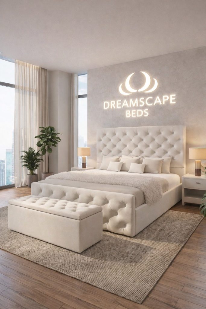 Dreamscape Celestial Tuft Bed