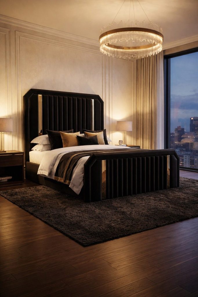 Midnight Crown Bed