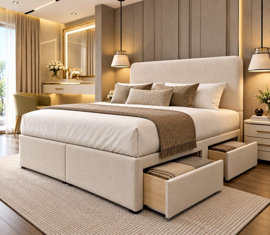 Mona Lisa Storage bed